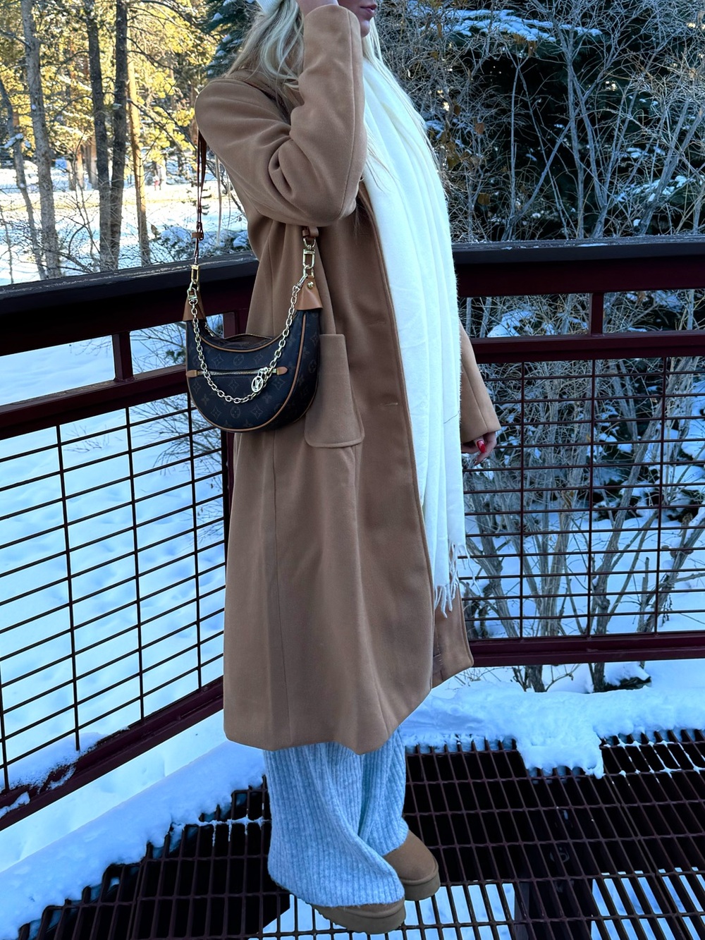 Chestnut Trench Coat